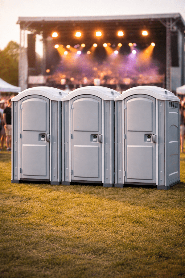 Porta Potty At Concert