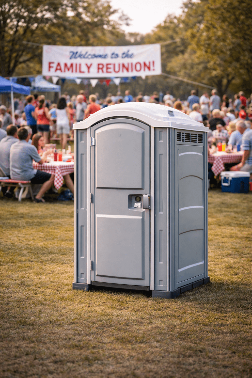 Family Reunion Porta Potty