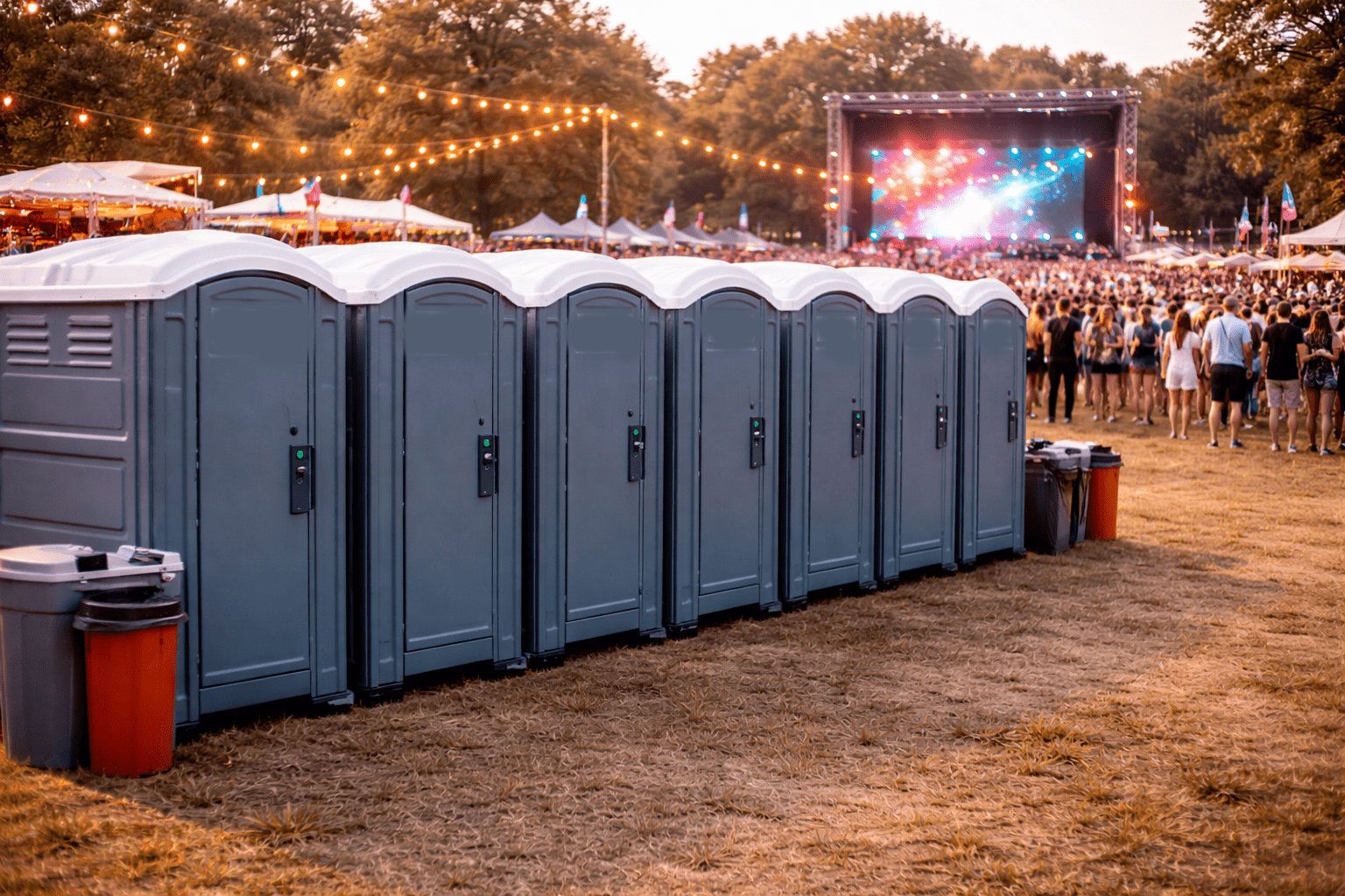 Porta Potties for Festvals