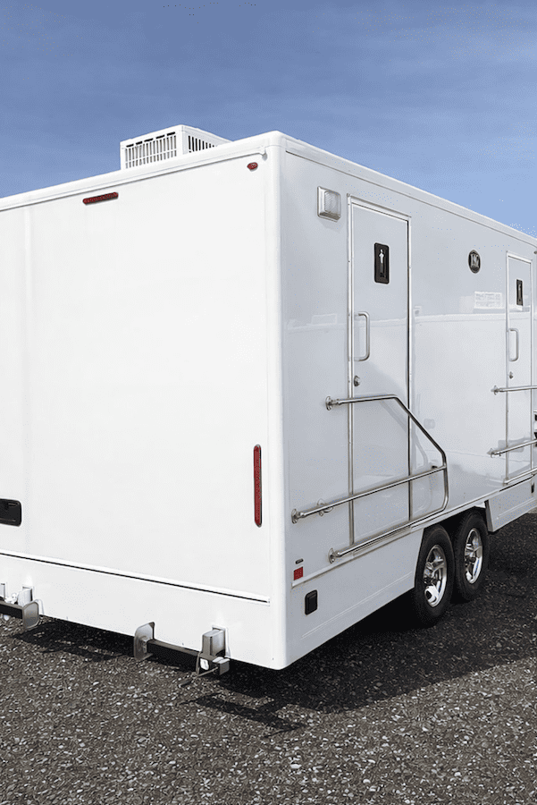 2 Door Bathroom Trailer